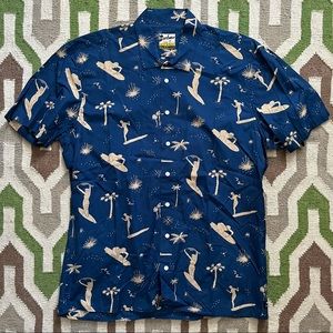 Barbour x Deus Ex Machina Hawaiian Shirt